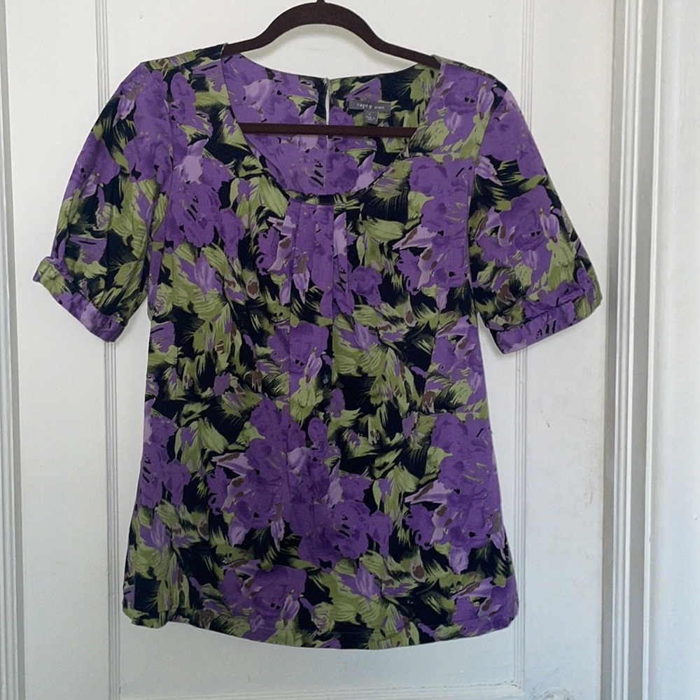 Apt 9 Floral Print Top